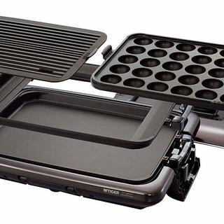 新品　タイガー ホットプレート 平面 たこ焼き 焼肉 プレート ...