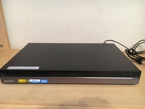 ♪SONY ブルーレイレコーダー♪訳あり