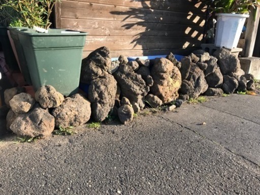 溶岩石、盆栽、ロックガーデン、庭石、ガーデニング