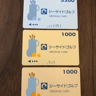 シーサイドゴルフ 練習場 カード