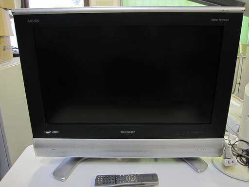 26型液晶テレビ　シャープ　LC-26BD1　2006年製　リモコンあり