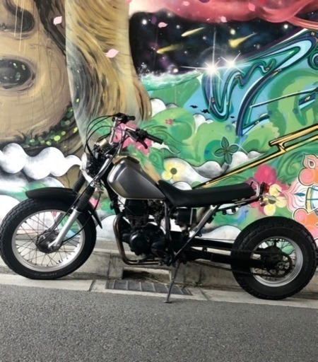 TW200 ロンスイ スカチューン 実働ベース