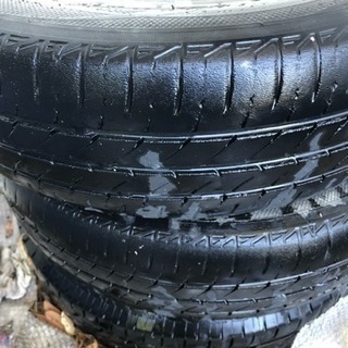 三菱純正タイヤホイール３本セットの画像