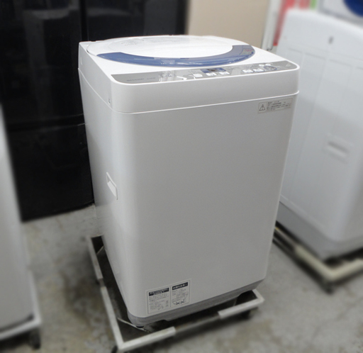 2016年製 5.5kg 全自動洗濯機 シャープ ES-GE55R 札幌市 白石区 東札幌