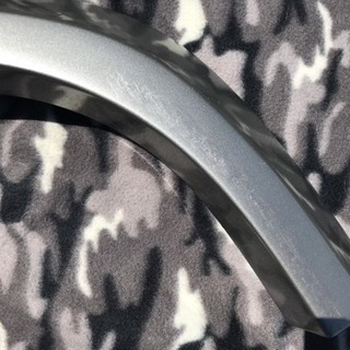 ランクル70ZXロング 左リアフェンダー ガンメタの画像