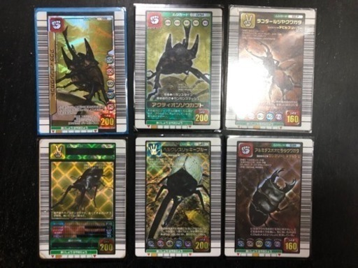 甲虫王者ムシキング 計6枚