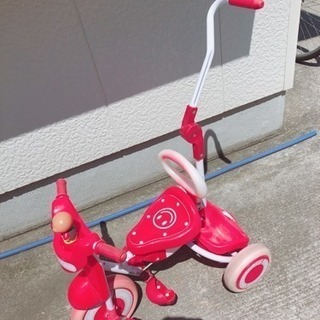 【中古】アンパンマン 三輪車の画像