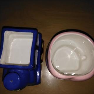 汽車とマイメロディの容器　デザートや小物入れにの画像
