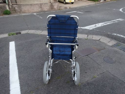 【モノ市場 東海店】日進医療器　リクライニング式介助用車いす　NA-118B