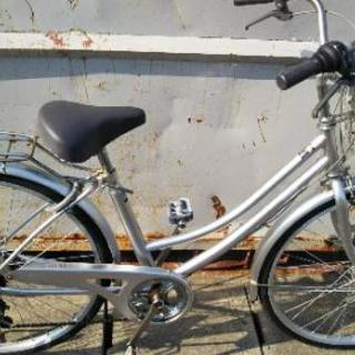 一般自転車 オートライト 6段変速 中古品です。