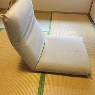 無印良品 フロアソファー  座椅子 リクライニングソファー 1人掛けの画像