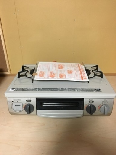 リンナイ製ガスコンロ DCM01BEL 2018年購入