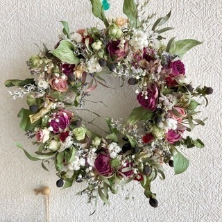 受注制作ローズのエレガントリース 受注制作ローズのエレガントリース