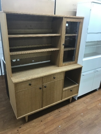 モモナチュナルの食器棚 ヨゴレ箇所有る為お得です！