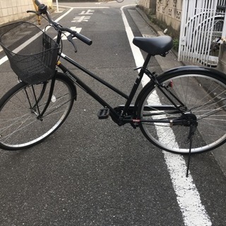 ママチャリ 自転車 黒