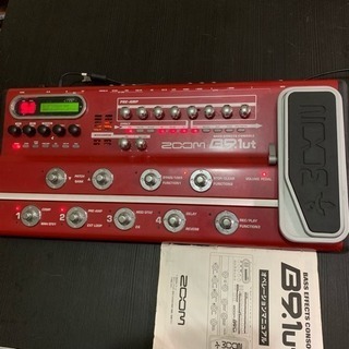 ZOOM B9.1ut ベースマルチエフェクターの画像