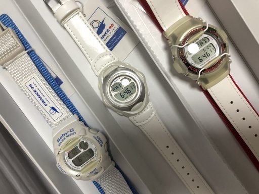 トップ ＠値下＠☆【FIFAフランスWORLD CUP'98】Baby-G 3本セット