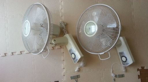 YAMAZEN壁掛扇風機