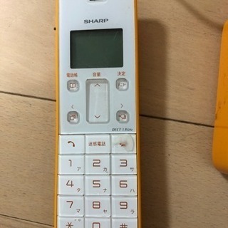 SHARP 電話の画像