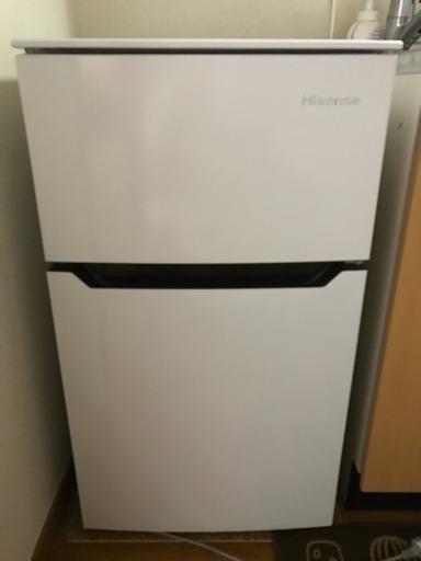 冷蔵庫(93L)【2017年製】［掃除済］