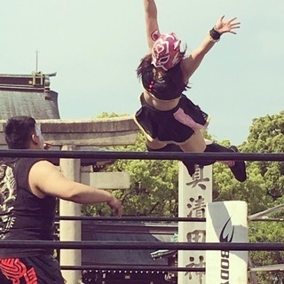 新一宮プロレスＺ奥町大会＠若宮神社 - スポーツ