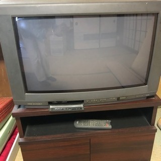 ジャンク品 ブラウン管テレビ 