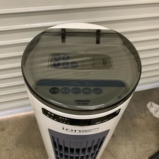 454☆ PayPay対応！ 山善 スリムファン リモコン付き 動作確認済み！の画像