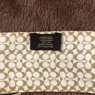 COACH ツイール 訳ありの画像
