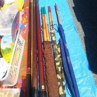 釣り竿5本山梨県から😃