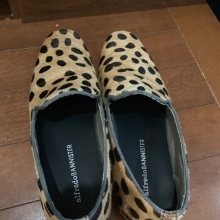 アルフレッドバニスターの革靴です。の画像