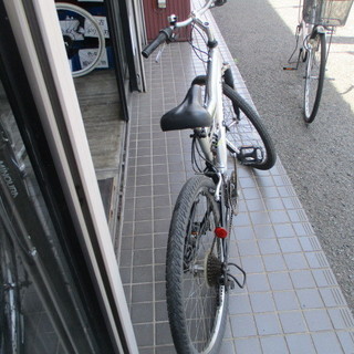 エコプラス小倉南店】Panasonic マウンテンバイク Galloway シルバー色