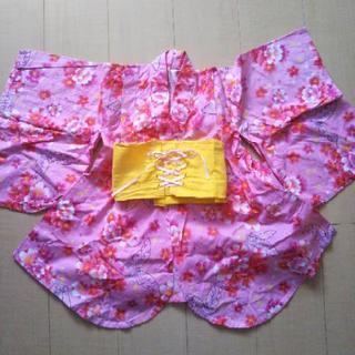 子供浴衣☆ワンピースタイプの画像