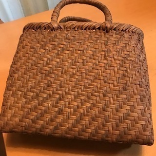 【お話中】値下最終！！アンティーク・籠バッグ