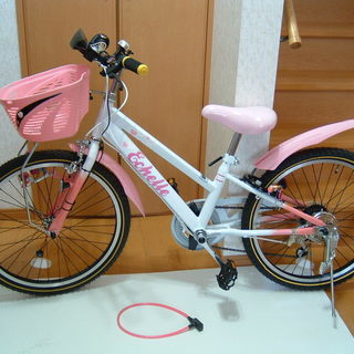 ほぼ新車！点検整備済み！２２インチマウンテンバイク■女の子ピンク自転車