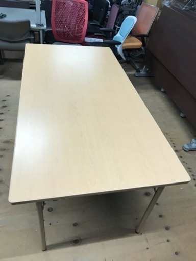 アイリスチトセ 折りたたみミーティングテーブル 中古
