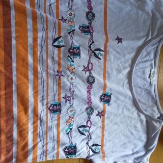 100円です。夏 レディース トップス2点 Mの画像