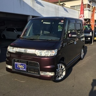 格安！タントカスタムＲＳターボ車検 令和３年３月！67000Ｋｍ
