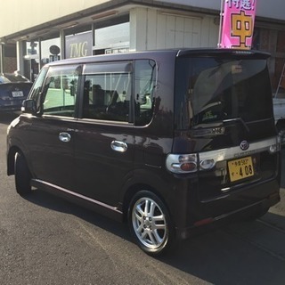 格安！タントカスタムＲＳターボ車検 令和３年３月！67000Ｋｍの画像