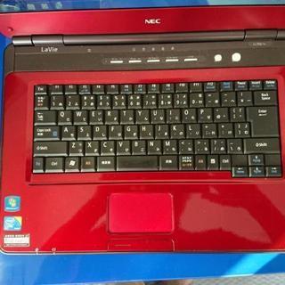 NEC 赤 ノートPC NEC ノートパソコンLL700/V 赤