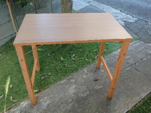 パイン材 テーブル 折りたたみ式 無印良品 売ります