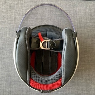 美品、SHOEI、ヘルメット、白、Lサイズの画像