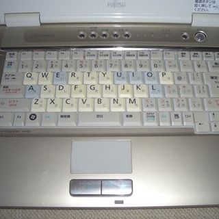 Windows7 ノートパソコン　富士通  FMV-BIBLO AH/R3 すぐに使用できますの画像