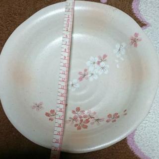 桜柄 陶器 4枚セット 新品未使用です(^ー^)の画像