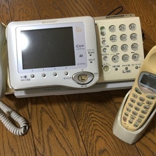 電話機  子機1台  SHARPの画像