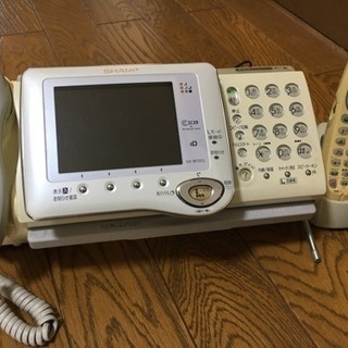 電話機  子機1台  SHARP