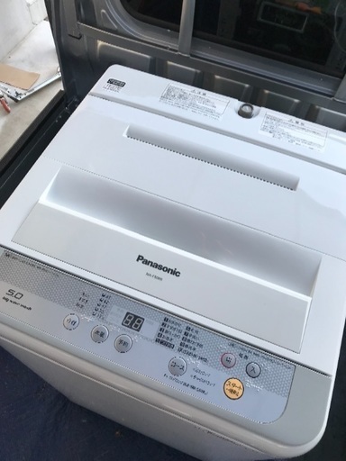 取引中2015年製パナソニック全自動洗濯機5キロ美品。千葉県内配送無料。設置無料。