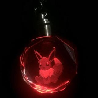 ポケットモンスタークリスタルキーホルダーの画像