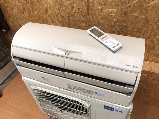 MITSUBISHI 2014年 7.1kw 23畳用 ルームエアコン MSZ-ZW714S ムーブアイ極
