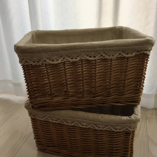 カゴ２個セット