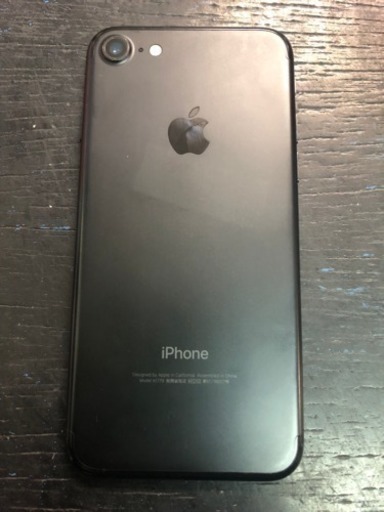 【SIMフリー】iPhone7 32gb マットブラック ◯判定